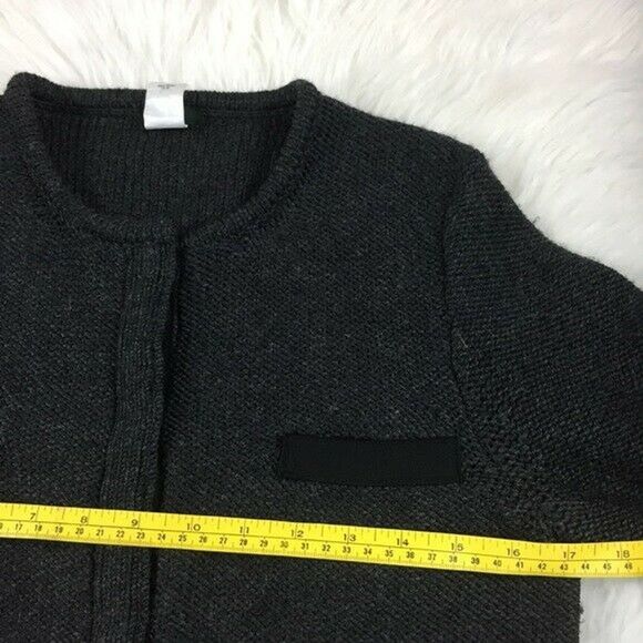 J. Crew Merino Lady Wool Knit Cardigan jacket M - Picture 6 of 8
